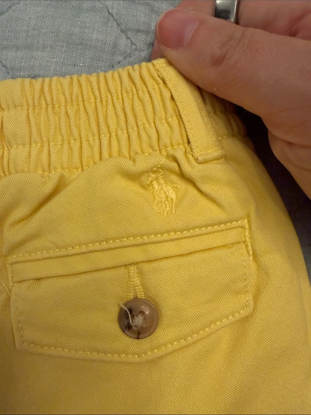 Ralph Lauren Yellow Kids Chino Pants